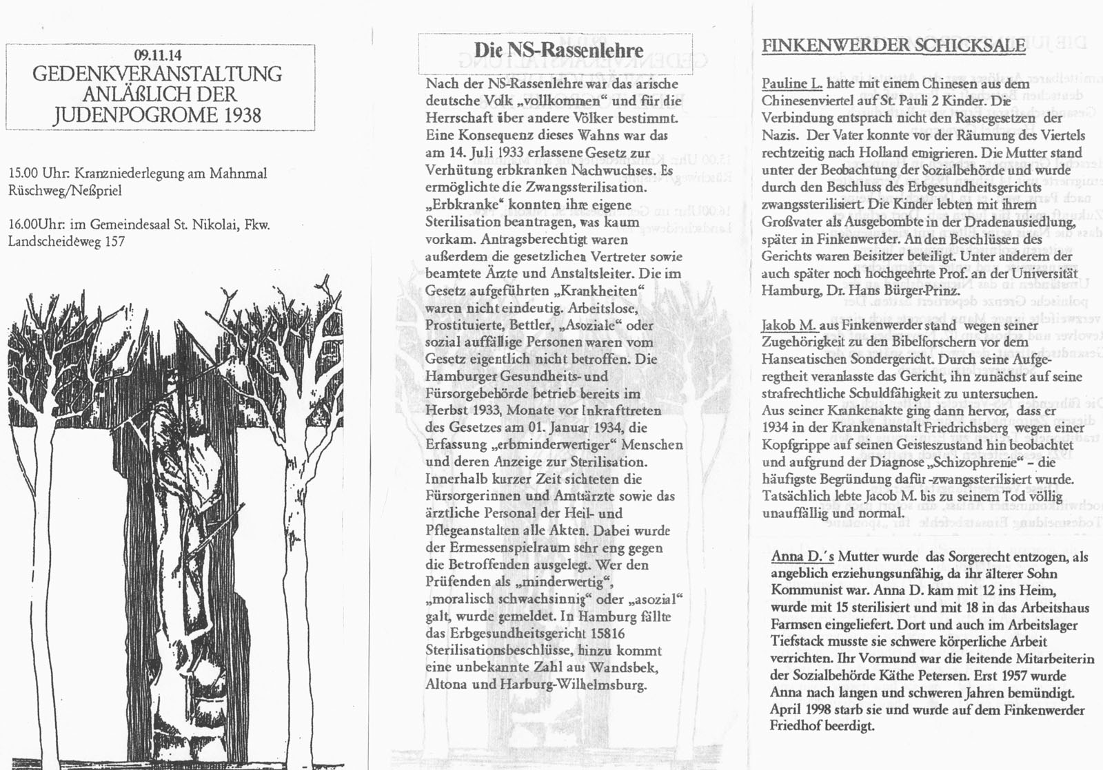 2014 Die Geschichtswerkstatt Finkenwerder Ein Kritscher Lernort