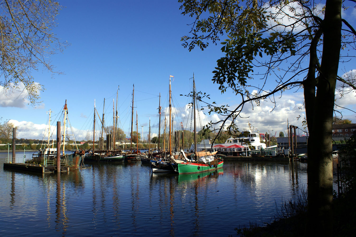 Finkenwerder Traditionsschiffe Hafen  - 1
