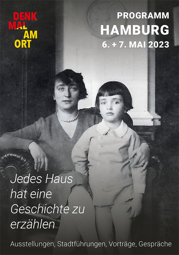 Veranstaltungsreihe >Denkmal am Ort< Hamburg 06. und 07. Mai 2023