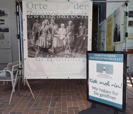 Austellung in der Kapelle – Orte der Zwangsarbeit